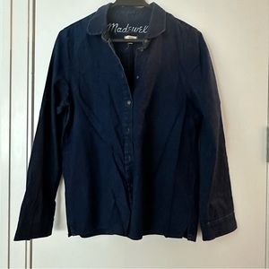 Madewell jean shirt